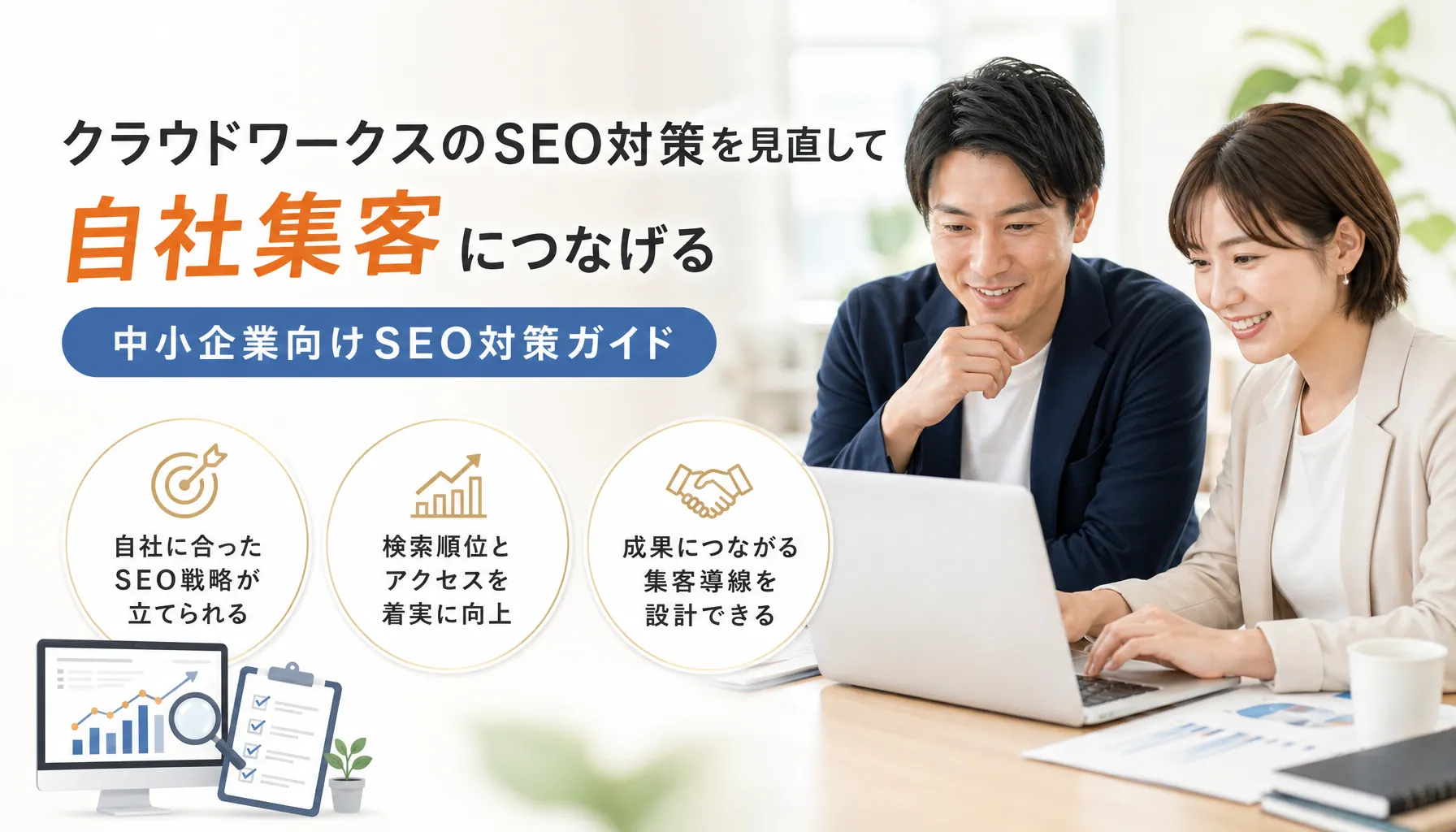 クラウドワークスのseo対策を見直して自社集客につなげる中小企業向けSEO対策ガイド